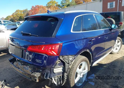 2018 Audi Q5 2.0T Premium/2.0T Tech Premium from USA, damaged, VIN WA1BNAFY6J2116350